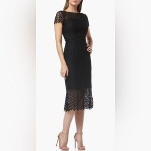 Kay Unger black dress NWOT